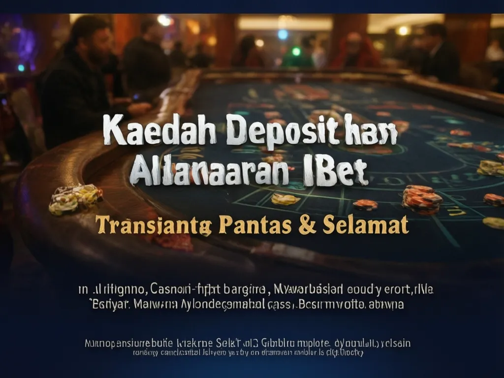 Deposit iBet